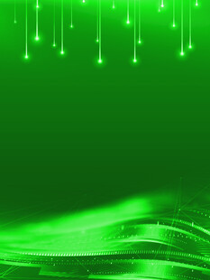 绿色流动光效背景图