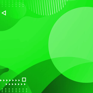 绿色几何抽象背景图案