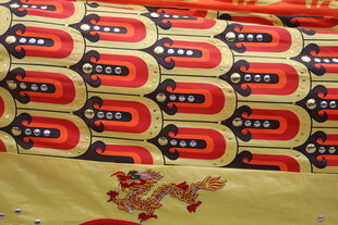 复古花纹布料图案展示