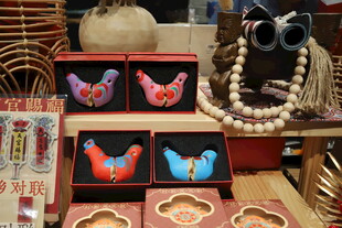 传统手工艺品展示