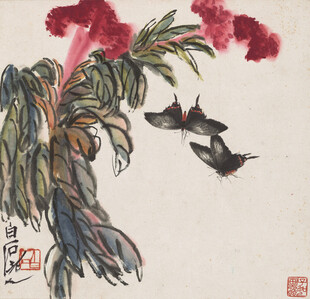 齐白石花鸟图
