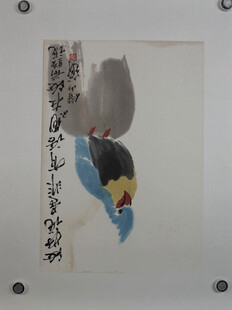 齐白石中式花鸟装饰画