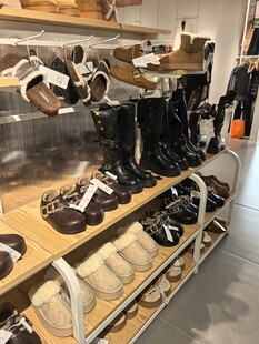 时尚鞋类陈列展示