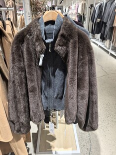 时尚皮草外套展示