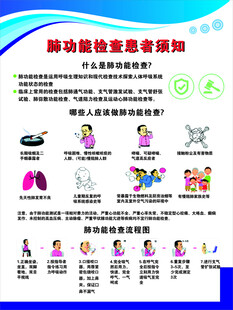 肺功能检查宣传