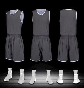 男士篮球运动套装及鞋袜