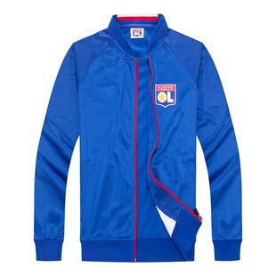 蓝色运动夹克外套