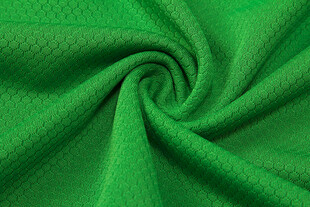 绿色纹理布料特写