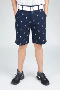 男士波点休闲短裤展示