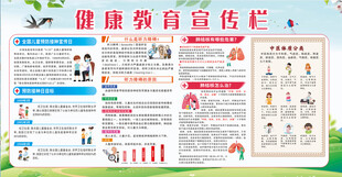 健康营养宣传栏