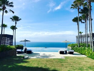 海滨度假美景
