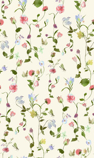 花卉图案背景纹理