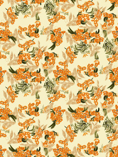 南瓜图案背景纹理