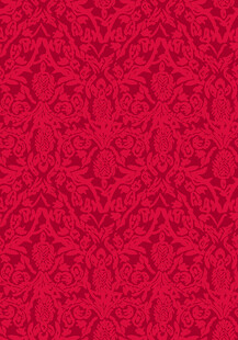 红色精美花纹背景图案