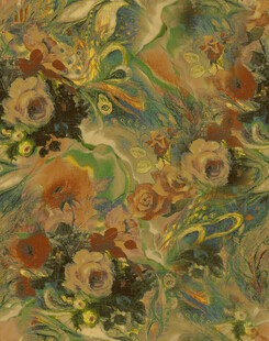 花卉抽象艺术图案纹理