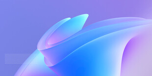 梦幻渐变流体抽象背景图