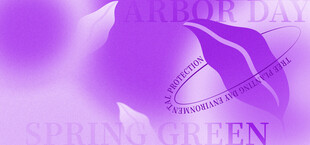 紫色梦幻风劳动节背景图