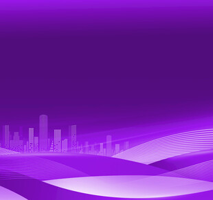 紫色城市线条抽象背景图