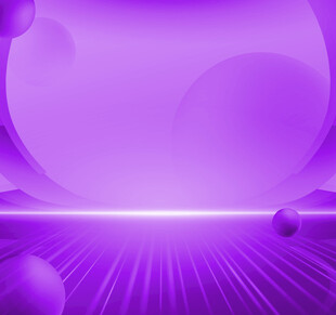 梦幻紫色科技感背景