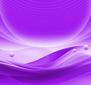 梦幻紫色渐变波浪背景图