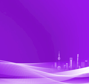 紫色城市线条背景图
