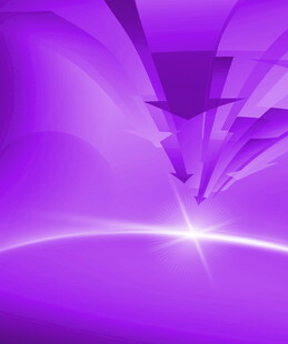 紫色梦幻激光特效场景