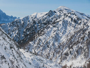 雪山壮丽风光