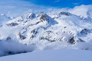 壮丽雪山美景