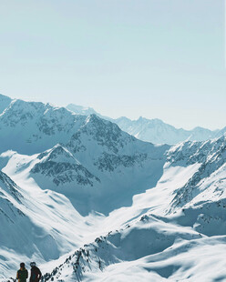 雪山壮丽风光