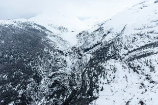 雪山壮丽景观