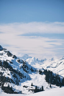 雪山壮丽风光