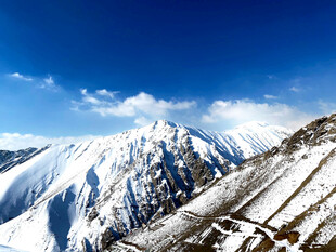 壮丽雪山美景