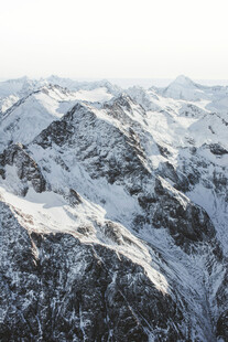 壮丽雪山景观