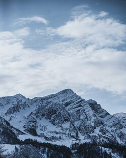 雪山美景