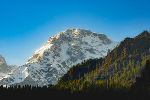 雪山壮丽风光