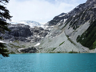 高山蓝湖美景