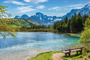 湖畔美景