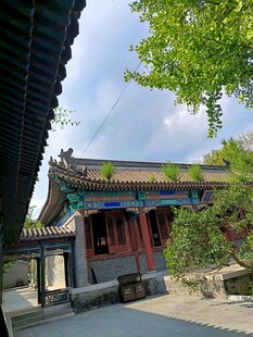 古雅中式庭院一角