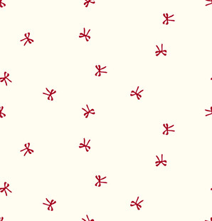 红色小花图案背景