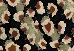 迷彩花卉图案布料纹理