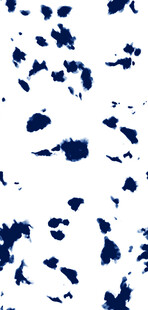 蓝白抽象斑点图案