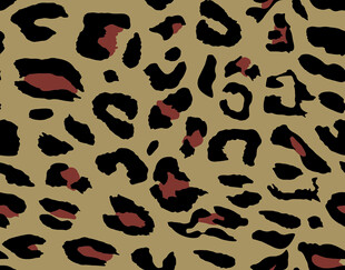 豹纹图案纹理设计素材