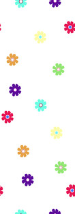 多彩花朵图案背景