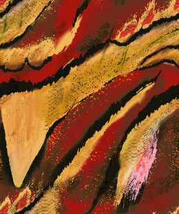 抽象绚丽色彩纹理艺术画