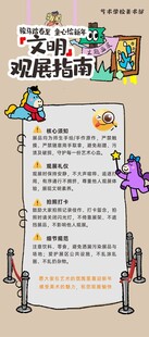 观展指南海报