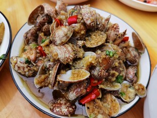 香辣炒蛤蜊