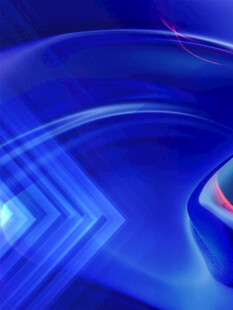 蓝色动感科技抽象背景图