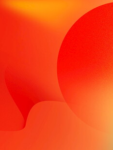 橙红色系渐变抽象背景图