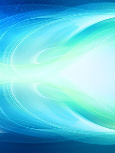 梦幻蓝绿渐变流体背景图