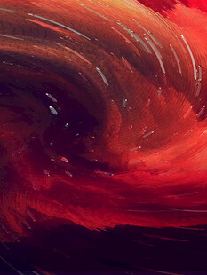 红色动感抽象纹理画面